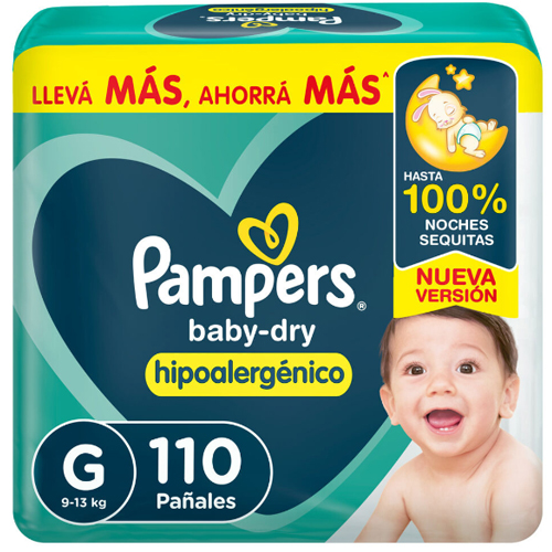 Pampers Baby Dry G x 110 unidades