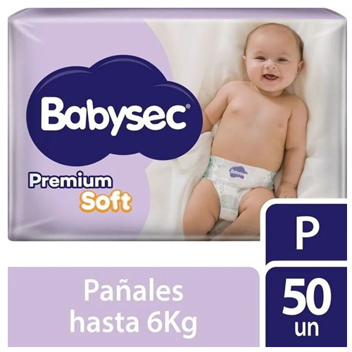 Babysec Premium P x 50 unidades