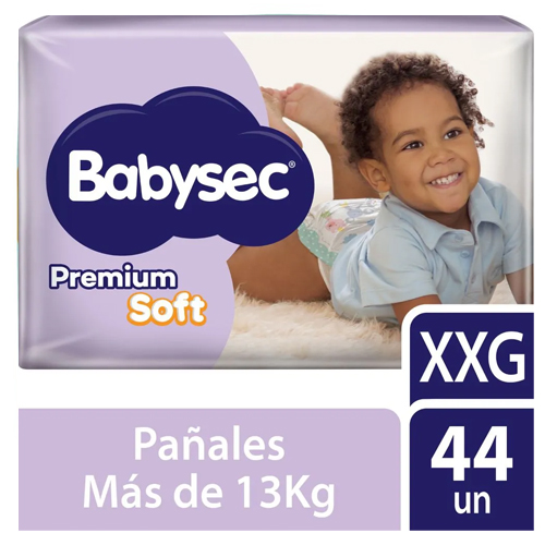 Babysec Premium XXG x 44 unidades