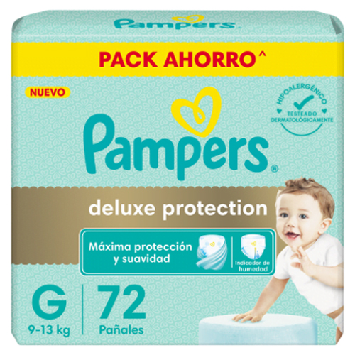 Pampers Deluxe Protection G x 72 unidades