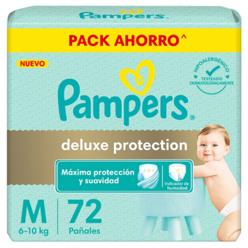 Pampers Deluxe Protection M x 72 unidades