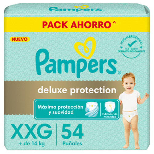 Pampers Deluxe Protection XXG x 54 unidades