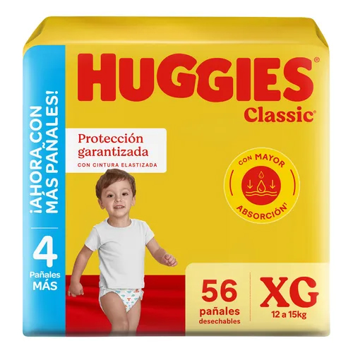 Huggies Classic XG x 56 unidades