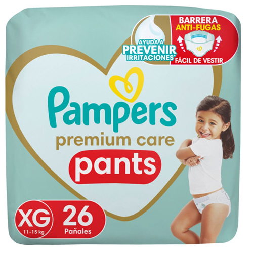 Pampers Pants Premium Care XG x 26 unidades