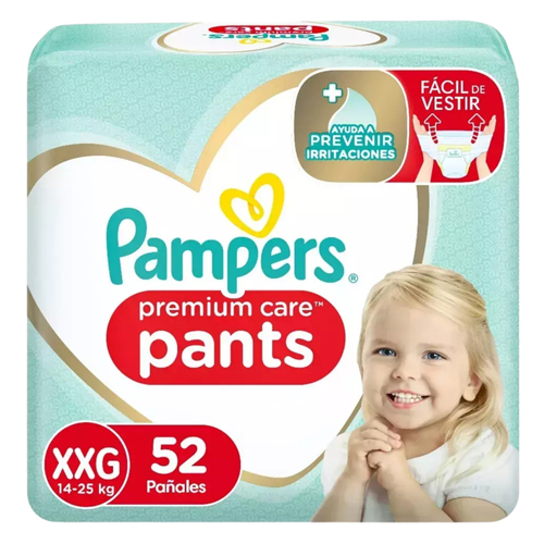 Pampers Pants Premium Care XXG x 52 unidades