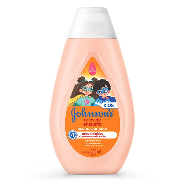 Acondicionador Johnsons Baby Rulos de Ensueño x 200ml