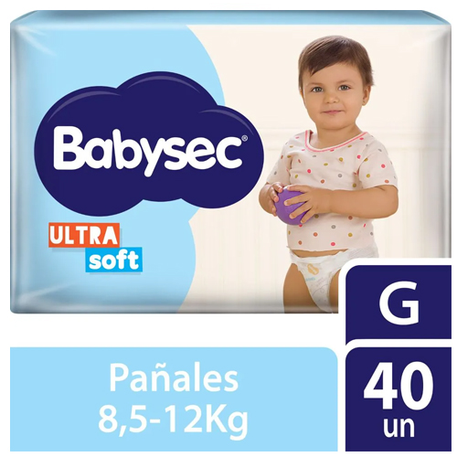 Babysec Ultra Soft G x 40 unidades
