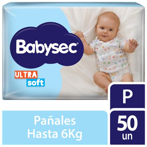 Babysec Ultra Soft P x 50 unidades