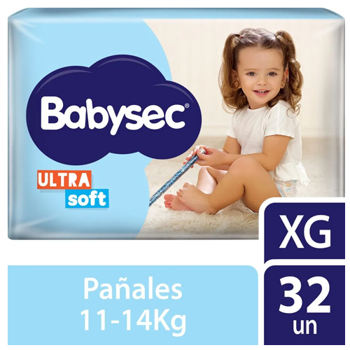 Babysec Ultra Soft XG x 32 unidades