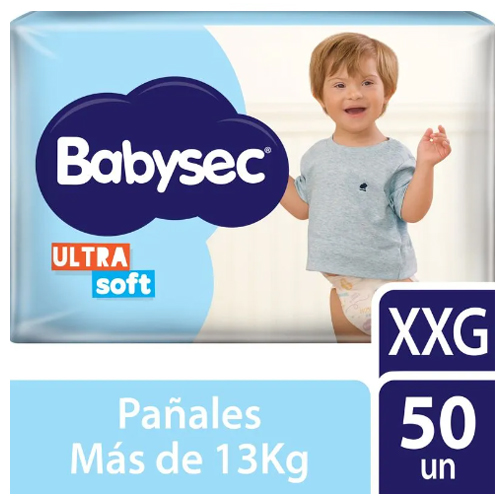 Babysec Ultra Soft XXG x 50 unidades