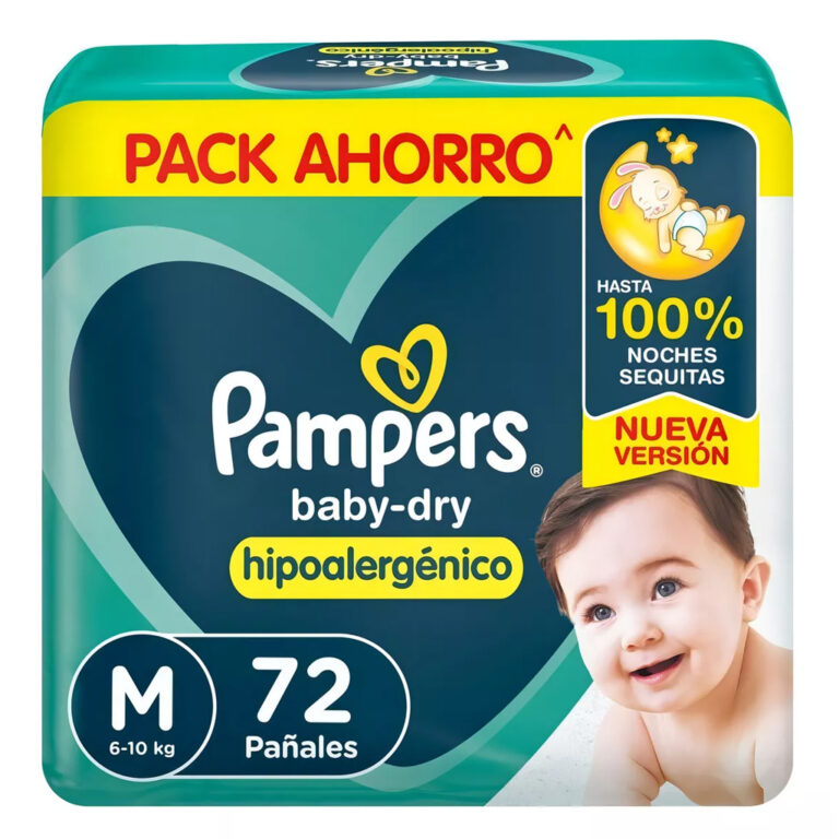 Pampers Baby Dry M x 72 unidades