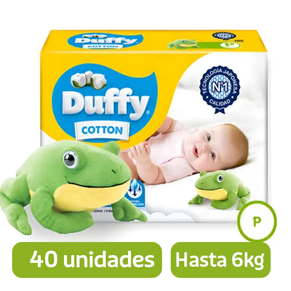 Pañales Duffy P x 40 unidades