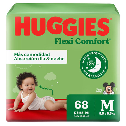 Huggies Flexi Comfort M x 68 unidades