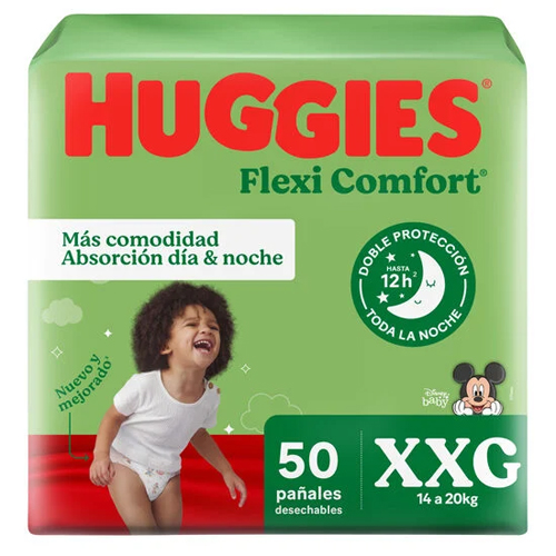 Huggies Flexi Comfort XXG x 50 unidades