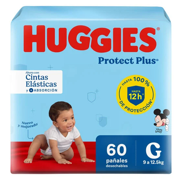 Huggies Protect Plus G x 60 unidades