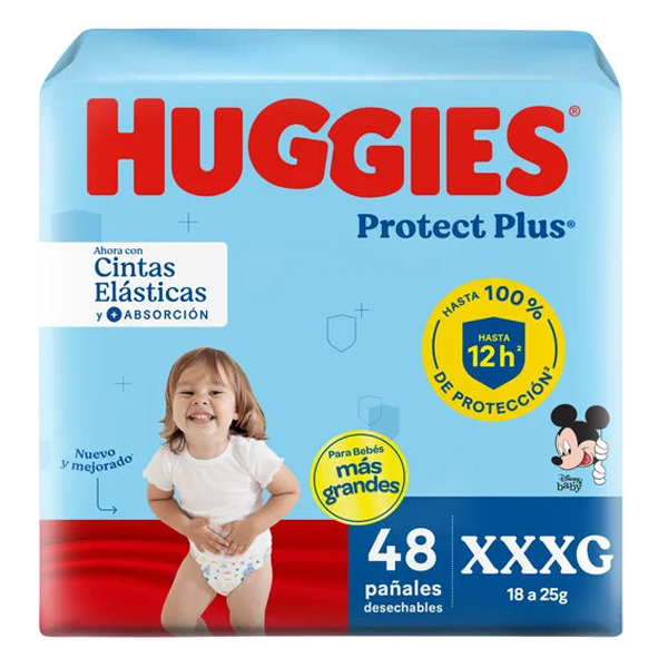 Huggies Protect Plus XXXG x 48 unidades