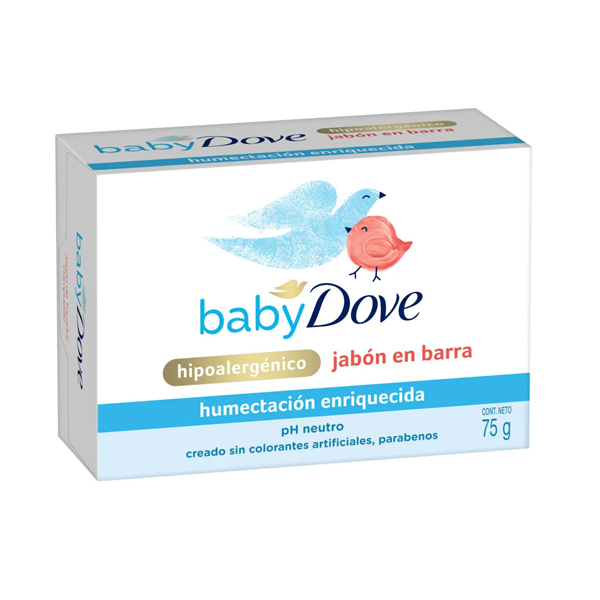 Jabón en Bara Dove Baby Humectación Enriquecida x 75g