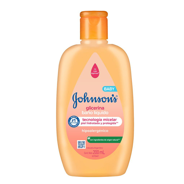Jabón Líquido Johnsons Glicerina 200ml