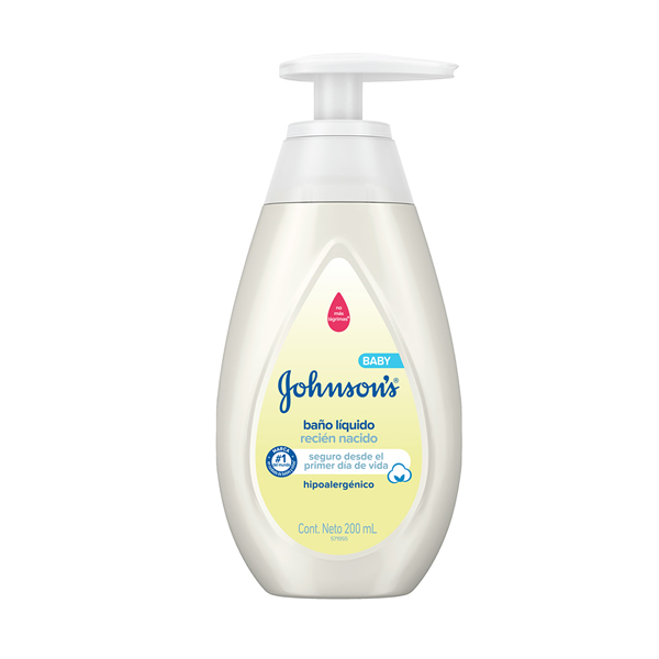 Jabón Líquido Johnsons Recién Nacido x 200ml