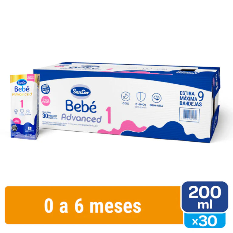 Sancor Bebe Nº1 Liquida - Pack 30 Bricks x 200ml