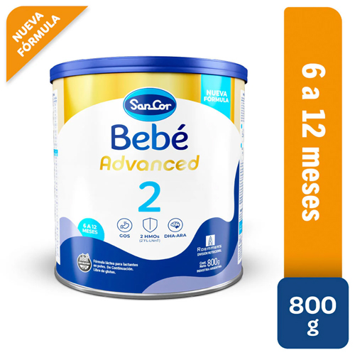 Sancor Bebe Nº2 Lata x 800g