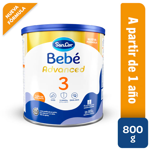 Sancor Bebe Nº3 Lata x 800g