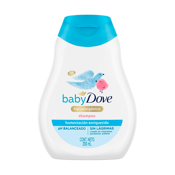 Shampoo Dove Baby Humectacion Enriqucida x 200ml
