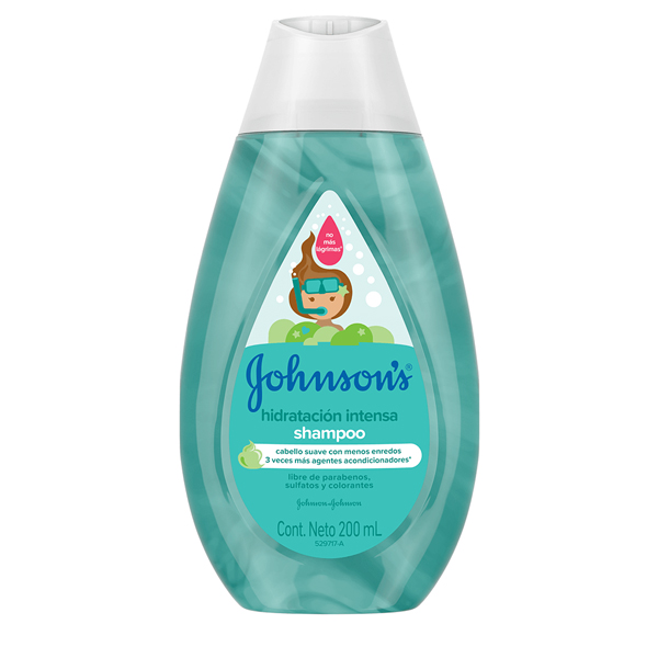 Shampoo Johnsons Baby Hidratación intensa x 200ml