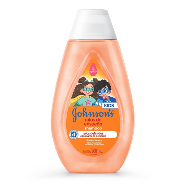 Shampoo Johnsons Baby Rulos de Ensueño x 200ml