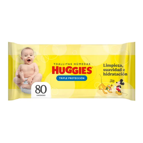 Toallitas Húmedas Huggies Classic X 80 unidades