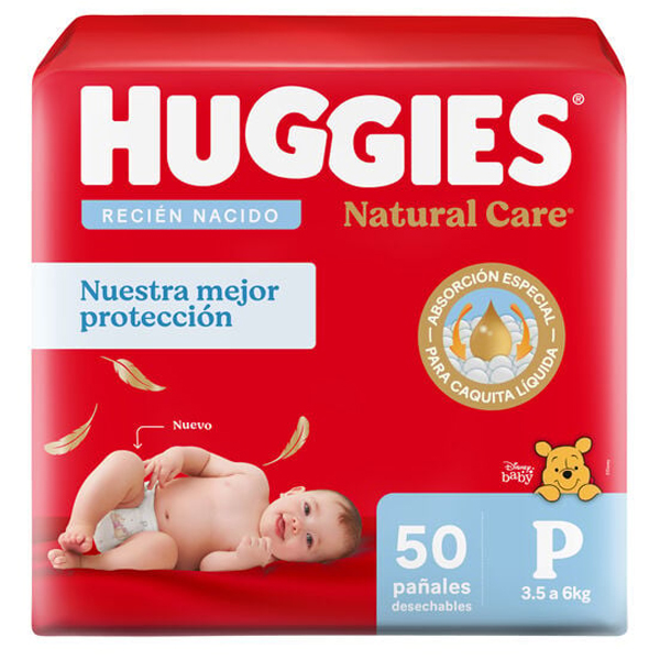 Huggies Natural Care P x 50 unidades