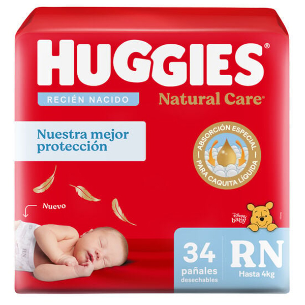 Huggies Natural Care RN x 34 unidades