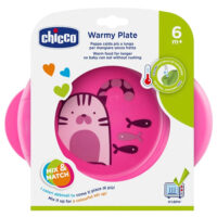 Plato Térmico Chicco Rosa 6m+