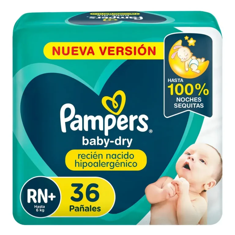 Pampers Baby Dry RN+ x 36 unidades