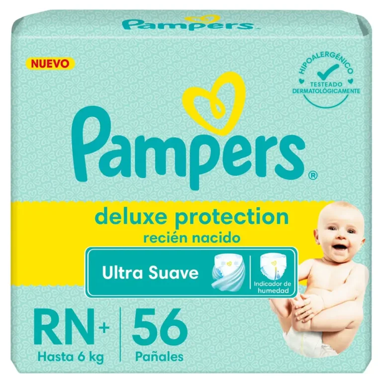 Pampers Deluxe Protection RN+ x 56 unidades